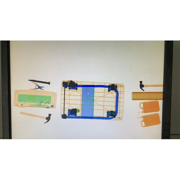 Stainless Steel Console X-Ray Scanners 35mm Steel Penetration 40AWG Wire Resolution