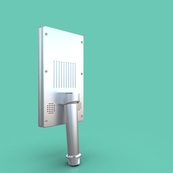 JP1814 Barrier-Mounted Face Recognition and Card-Based Access Control Terminal supporting multimodal biometric recognition