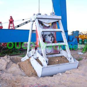 China Hydraulic 50 CBM Max Clamshell Wireless Grab Vessel wholesale