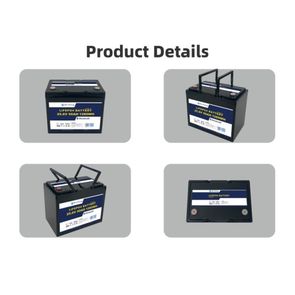 Brand New High Performance 25.6V 50Ah Lifepo4 Battery For Electric Tools And Appliances