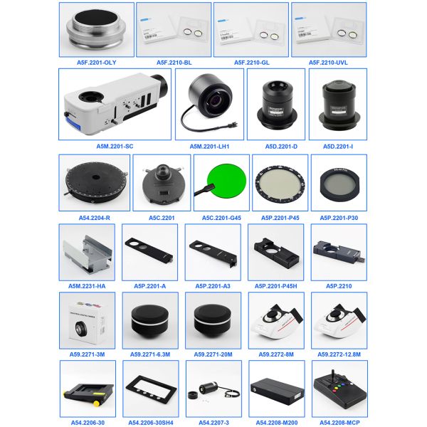 Opto Edu A16.2255 Laboratory Fluorescent Microscope Fully Motorized UV B G BX53 CX43 Level