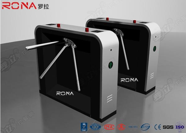 Quality Semi Auto Rfid Access Control Tripod Turnstile Security Gate Customzied CE Approval for sale
