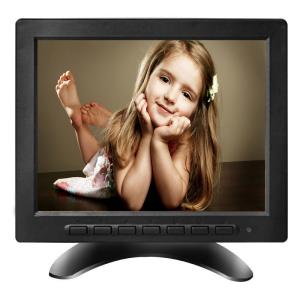 China 9~36VDC 800x480 8 Inch LCD CCTV Monitor With BNC AV HDMI USB on sale