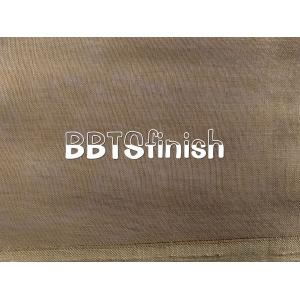 Golden selvedge spun polyster voile super twisted full voile BBTSfinish®