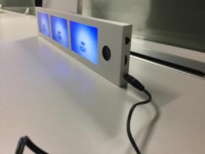 China New style Digital Signage 4.3inch screen Smart LCD Shelving Strips paper card  digital display at the shelf edge wholesale