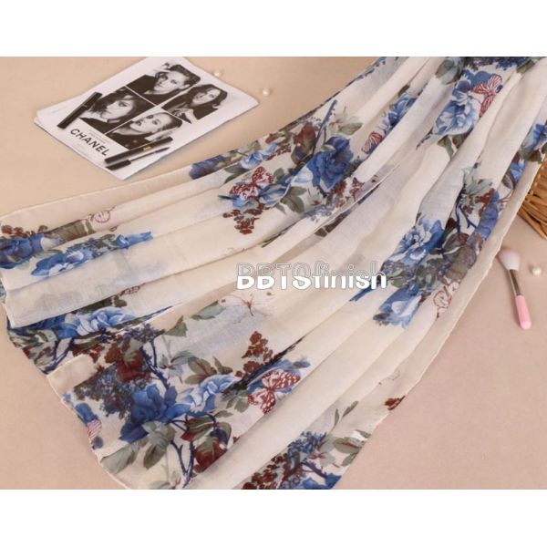 High quality spun polyester voile printing fabric for muslim shawl , scarf , dress, embroidery super fine quality top