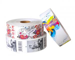 China Eco-Friendly Custom Roll Paper Clothing Swing Tags And Labels Printing Manufacturers wholesale