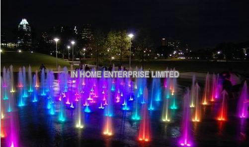 Multi Function IP68 RGB 2640 LM LED Underwater Lights with Stainless Steel Housing