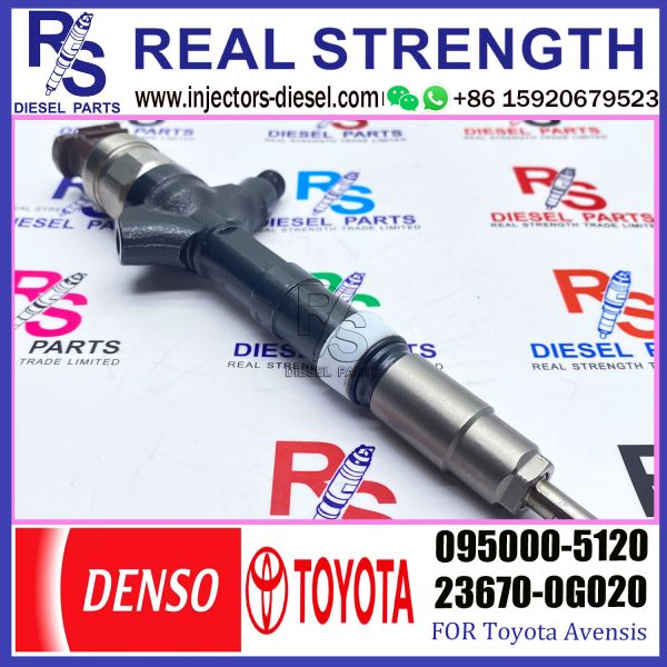 1CD-FTV Toyota Avensis D4d Injector 23670-09030 23670-0G020 095000-5120