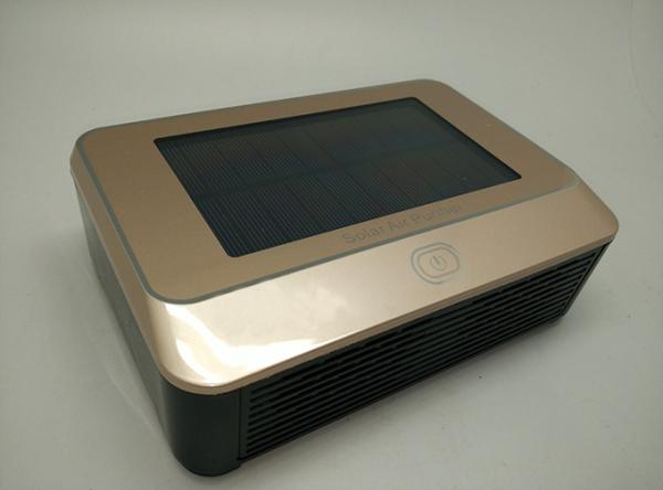 Quality Voice Function Solar Energy Car Air Purefier for sale
