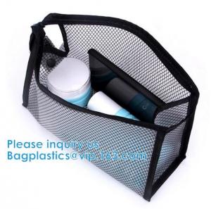 China Biodegradable Beach Makeup Cosmetic Bag Vinyl Transparent Clear PVC Zipper Tote Design wholesale