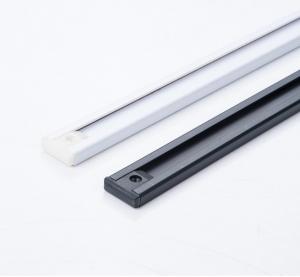 China Black Color 24V LED Track Light Rail Rope Light Track wholesale