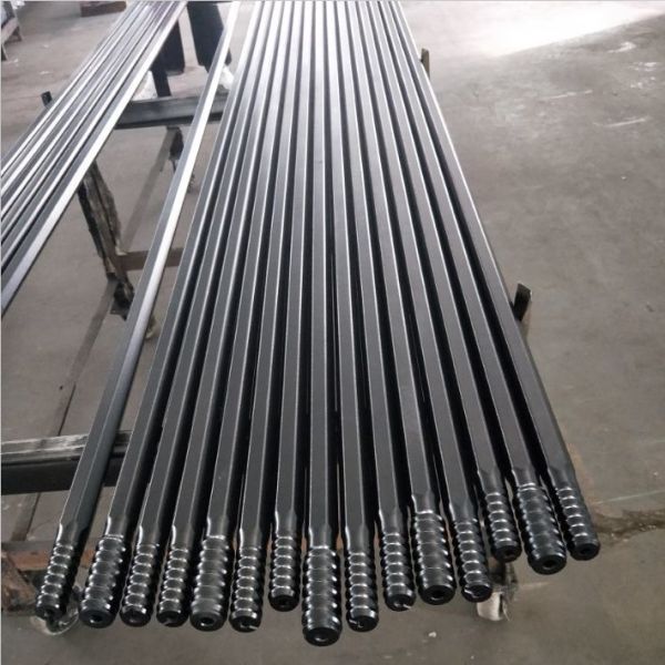 T38 T45 T51 Drill Extension Rod For Mining Quarring Tunneling Blasting Drilling
