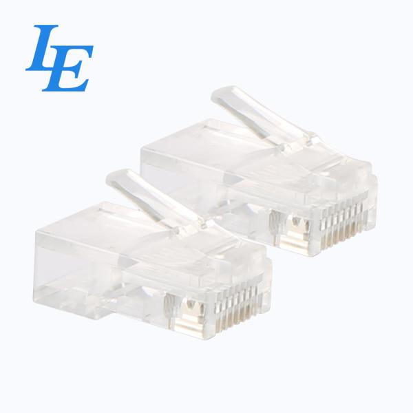 Quality UTP RJ45 Cat5e Connectors 8P8C Network Modular Plug for sale