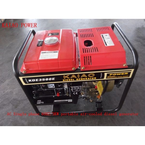 220V 230V 3000W Small Welder Generator Diesel With Ordinary Panel Board