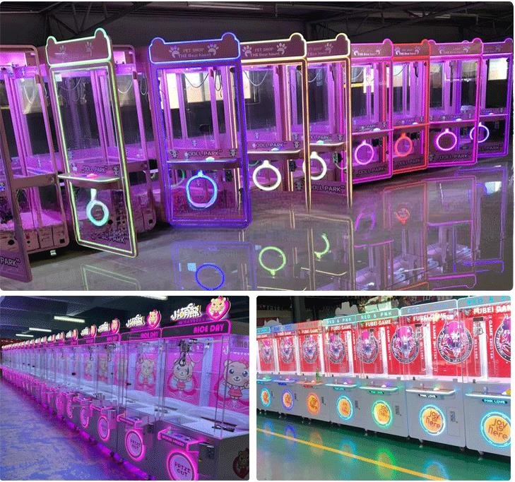 Dreamland high quality toy crane game machine coin operated claw crane machine for mall