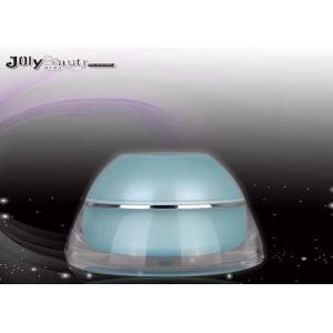 China PP Blue Bullet Plastic Cosmetic Jars With Lids Diameter 79mm wholesale