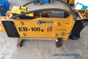 China 1000 Kgs Hydraulic Rock Hammer For Excavator 11-16T SB50 Chisel 100mm EB100 on sale