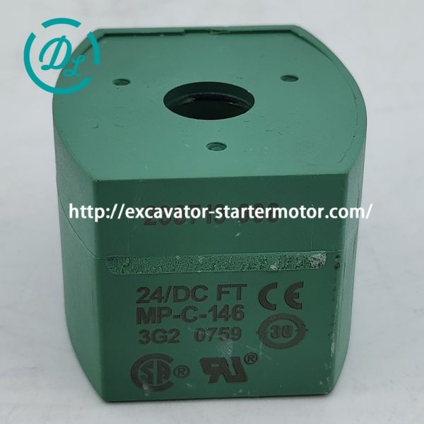 EexcavaStart ASCO 238713-006 24V Solenoid Coil for Excavator