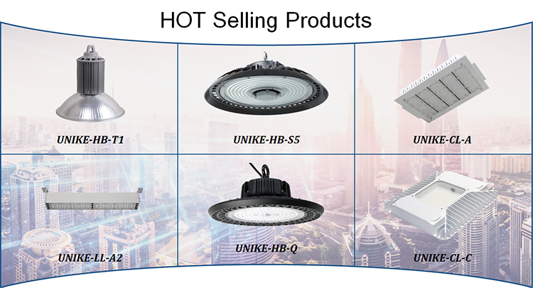 Intelligent light control warehouse garage indoor stadium ufo led high bay lights