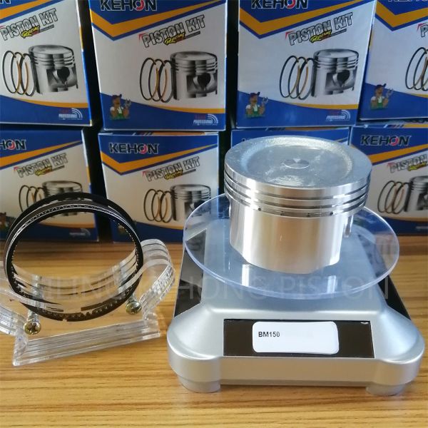 56mm CLY DIA Motorcycle Engine Pistons BM150 Durable High Compression