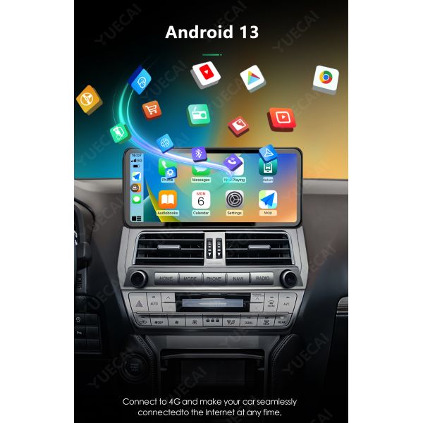 Panoramicimage Function Toyota Android Head Unit Wireless CarPlay Toyota Android Head Unit