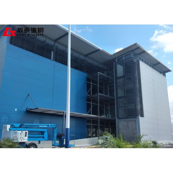 Multistory Steel Structure Office Building Department Prefab Steel Commercial Buildings