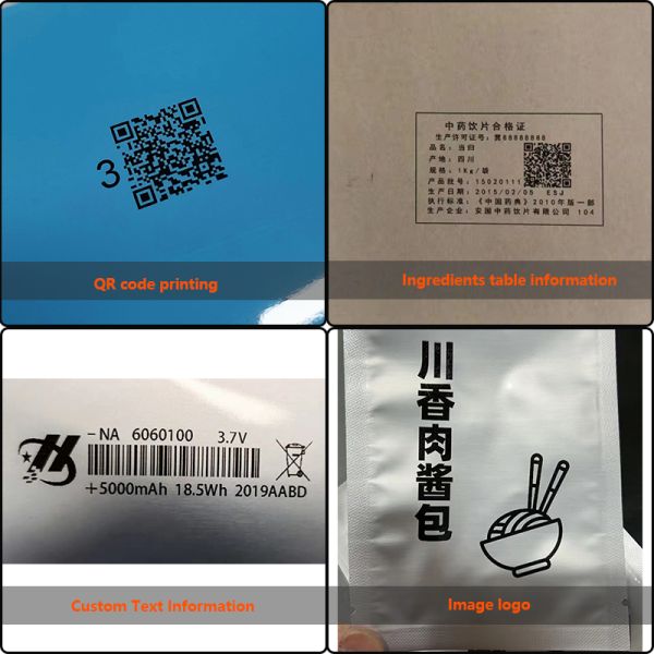 Fully Automatic Large Format Uv Inkjet Printer QR Code Barcode Printer