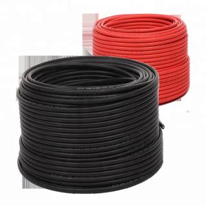 DC 4mm Solar System Pv Cable 1500V Wears Resistance