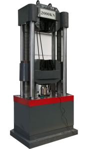 China UTM Computerized Servo Hydraulic Testing Machine 6 Columns Structure 2000KN Max Load wholesale