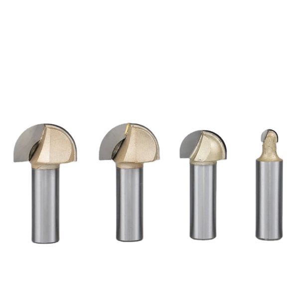Tideway Arden 1/2 1/4 6mm 8mm Shank Carbide CNC Wood Router Engraving Bits Tools Round Bottom Woodworking Cnc Bits for Wood Cut