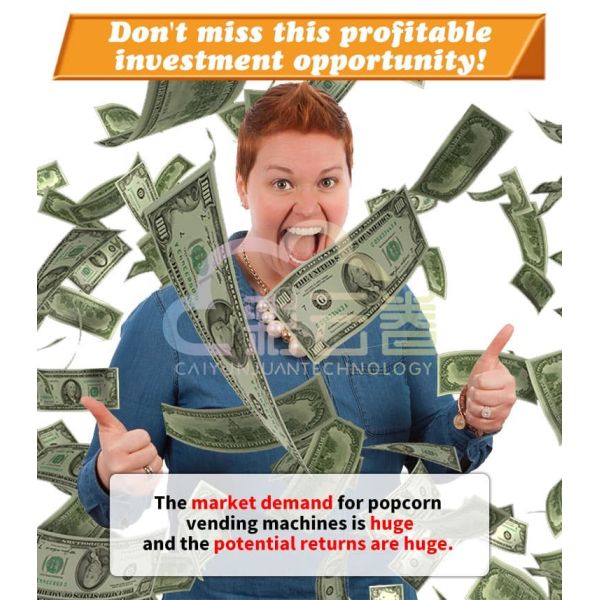 5.6Kg Capacity Automatic Popcorn Dispenser Stainless Steel With LCD Display