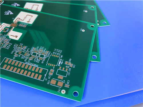 6-layer Hybrid PCB On 16.6mil RO4350B And High Tg FR-4
