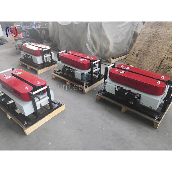380V Cable Conveyer for Power Lines 5-8KN Pull Force