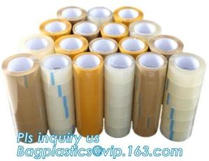 China 48mm Transparent Clear BOPP Packing Tape,custom Bopp packing tape, clear white green packing tape,Clear Packing Adhesive on sale