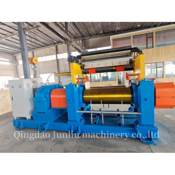 Open Type Rubber Mixing Mill Machine Two Roll Mill For Rubber Compounding Xk-450