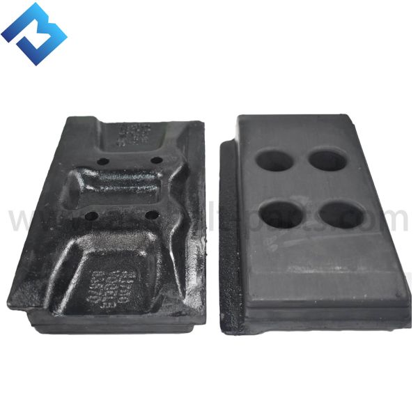 abg dynapac bomag paver 2046286/14255285 rubber track pads