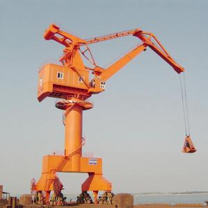 China Level Luffing Mobile Harbour Portal Crane 380V Electrical Equipment wholesale