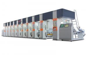 ASY-A 8 color 1000mm high speed 200m/m gravure printing machine 7 motors Horizontal-vertical color register double side