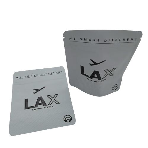 Quality Clear ziplockk Stand Up Packaging Pouch Three Side Seal Mylar Aluminum Foil Bag for sale
