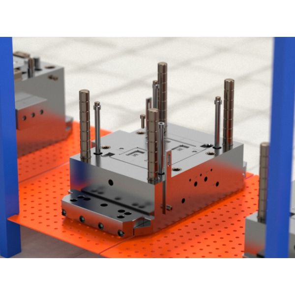 OEM / ODM : Double Injection Molding & Transparent Smart Watch Lower Housing (1*4) No.23309 & 23310