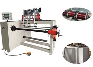 China Three 400mm Height Coil Winding Machine , PLC Control Automatic Wire Winder wholesale