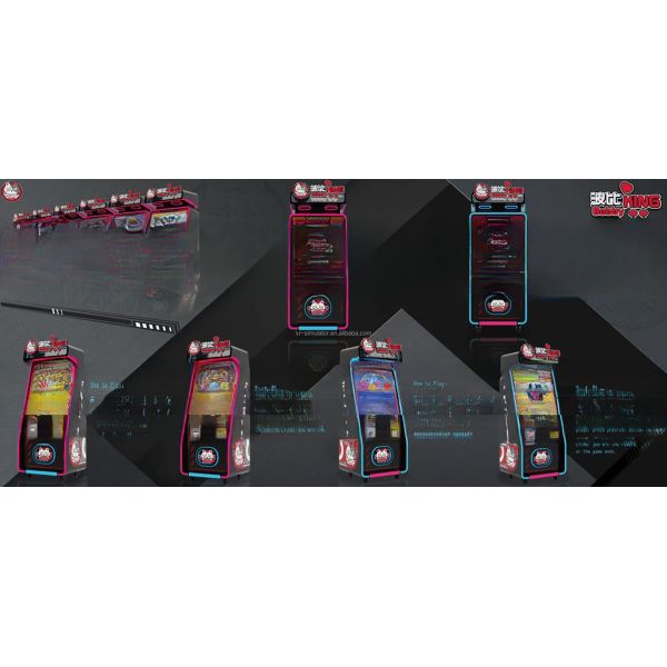 King Bobby Video Arcade Game Machine Ticket Redemption Machine Customized