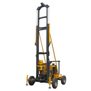 China Diamond Depth 180m XYT-1A Trailer Mounted Drilling Rig Compact wholesale