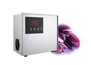 China Silver Aluminum HVAC Automatic Fragrance Diffuser with stainless steel nebulizer wholesale