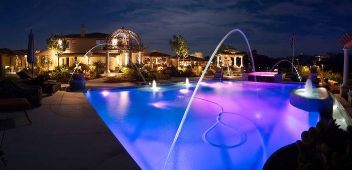 316L Stainless Steel IP68 45W Underwater LED Boat Lights For Boats