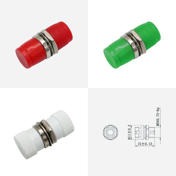 YINGFENG FC Fiber Adapter , Simplex FC Fiber Coupler For FTTH