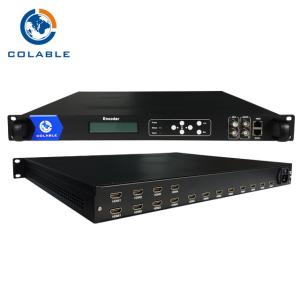 Buy cheap Digital TV Headend 8/ 12/ 16/ 20/ 24 Channels HD H.264 Encoder COL5011F from wholesalers