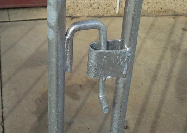 Quality crowd barrier / hot sale used concert metal crowd control barriers 1.1M height x 2.5M width 35mm tube for sale
