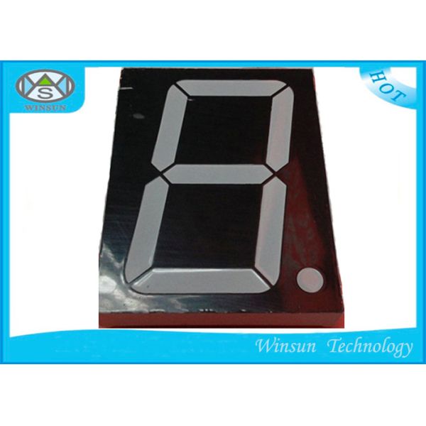 Lead Free 7 Segment Digital Clock LED Display With Low Voltage And Current ,